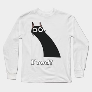 Cat food meme Long Sleeve T-Shirt